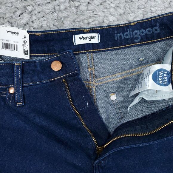 Wrangler Women's Flare & Wide Leg Jeans - Dark Blue - Picture 4 of 11